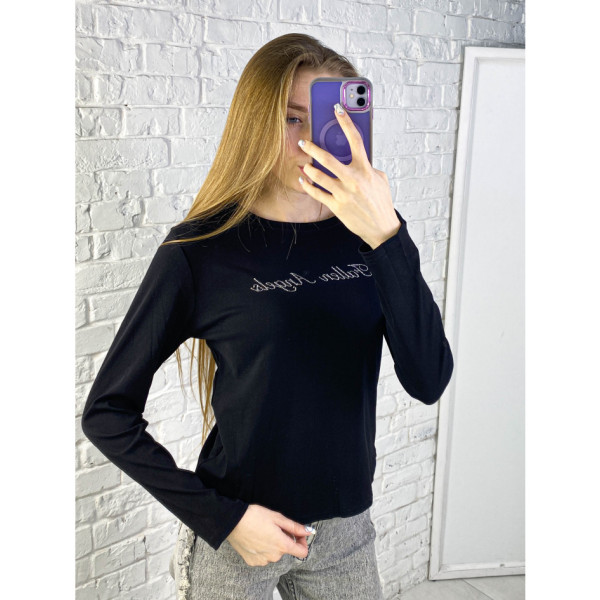 0202-99 мікс квітів жіночий лонгслів (бамбук, 4 од. універсальний розмір норми: 42-48)