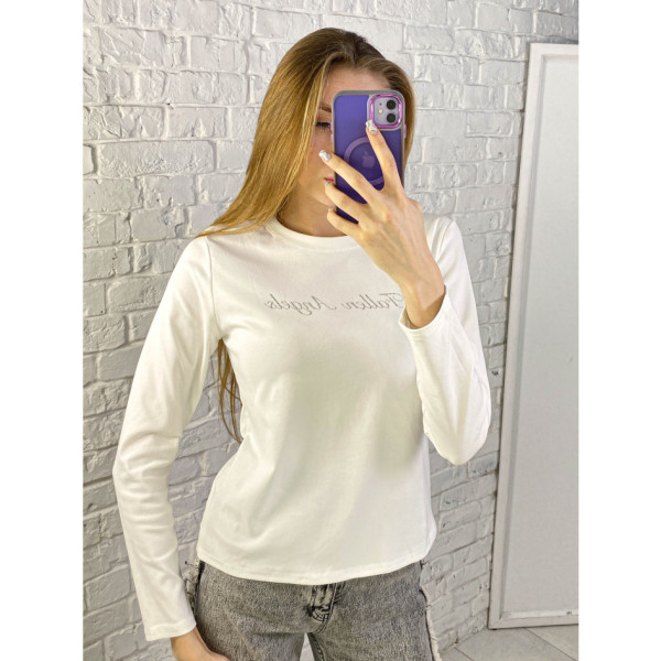 0202-99 мікс квітів жіночий лонгслів (бамбук, 4 од. універсальний розмір норми: 42-48)