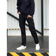 1708 чорні чоловічі джинси (MIGACH, котонові, 7 од. розміри: 28. 29. 30. 31. 32. 33. 34)