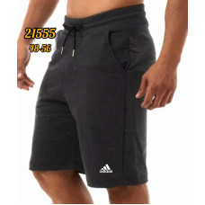 21555-56 * сірі чоловічі шорти (турецька двонитка, 5 од. розміри напівбатал: 48. 50. 52. 54. 56) видача наступного дня