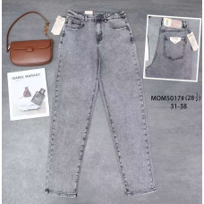 5017* сірі жіночі джинси мом (VINDASION, стрейчові, 6 од. розміри батал: 31. 32. 33. 34. 36. 38) видача наступного дня