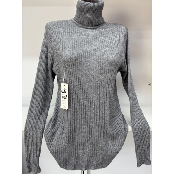 0028 * мікс квітів жіночий светр (15 од., розміри напівбатал: 52) видача наступного дня