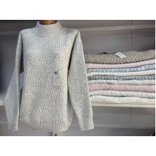 0095 * мікс квітів жіночий светр (10 од., розміри батал: 56) видача наступного дня