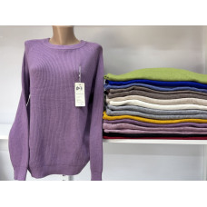 0803-5 мікс кольорів жіночий светр (5 од., розміри напівбатал: 52)