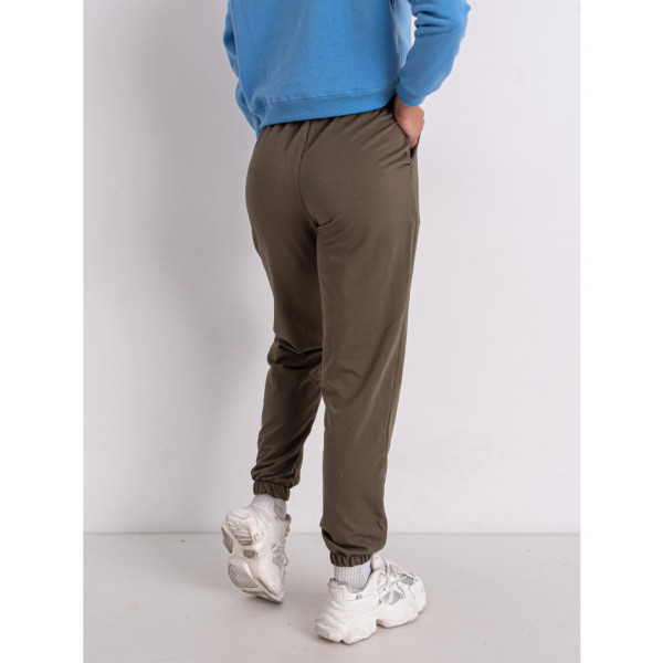 1305-75 хаки жіночі спортивні штани (4 од. розміри норма: S. M. L. XL)