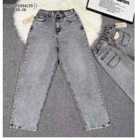6066# серые женские джинсы vindasion (стрейч коттон, 6 ед, размеры батал: 30-36) выдача на следующий день