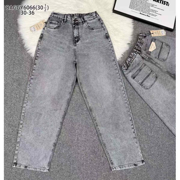6066# серые женские джинсы vindasion (стрейч коттон, 6 ед, размеры батал: 30-36) выдача на следующий день