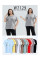 7129# микс цветов женская футболка Kiss Me (10 ед, размеры батал: 2XL-4XL) выдача на следующий день