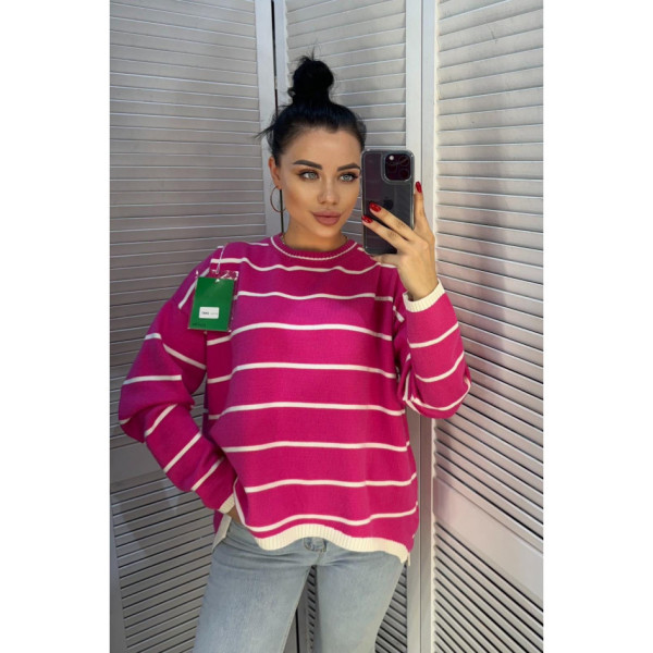 2407* мікс кольорів жіночий светр (6 од., розміри норма-напівбатал: M-XL універсальний) видача наступного дня