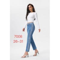 Жіночі стрейчові джинси New Jeans блакитні (1159978)