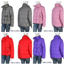 0998* вибір кольору жіноча куртка (5 од., розміри норма: M-L-XL-2XL) видача наступного дня