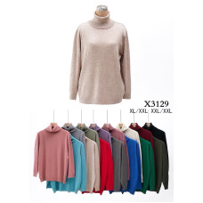 3129 мікс квітів жіночий светр (5 од., розміри напівбатал: xl-2xl)