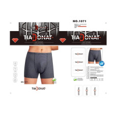 1071 * сірі чоловічі труси боксери (TiaDonat, бавовна, 12 од. розміри норма: 46-54) видача наступного дня