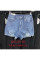 0061# голубые женские джинсовые шорты (New Jeans, стрейч, 6 ед, размеры норма: 25-30) выдача на следующий день New Jeans