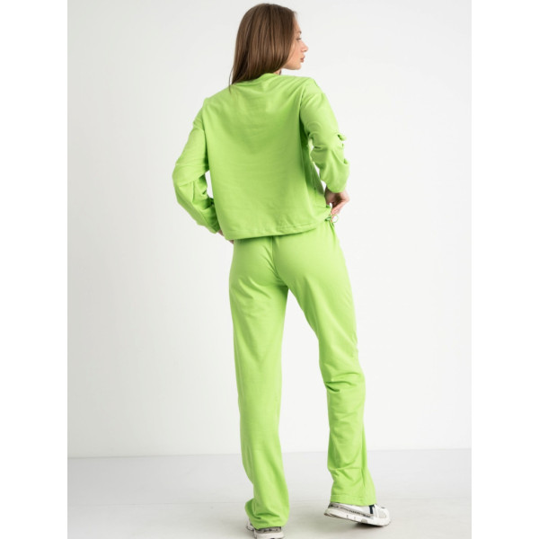 7807-4 / салатовый женский спортивный костюм (M&C, двунитка, 3ед. универсальный размер норма:S/М) Спортивный костюм