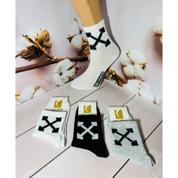 21220 три кольори жіночі шкарпетки (бавовна, 12 од. універсальний розмір: 36-40) Шкарпетки