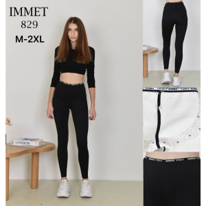 Жіночі кашемірові лосини Immet чорні (1164850)