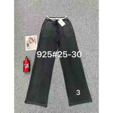 0925# чорні жіночі штани Fudeyan (6 од., розміри норма: 25-30) видача наступного дня FUDEYAN