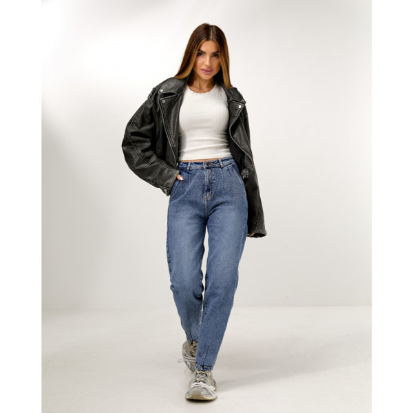 9000-4 голубые женские джинсы (стрейч-коттон, 4ед. размеры норма: 26, 28, 29, 30) Джинсы