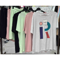 3802# выбор цвета женская футболка (4 ед, размеры норма: M-L оверсайз) выдача на следующий день Футболка