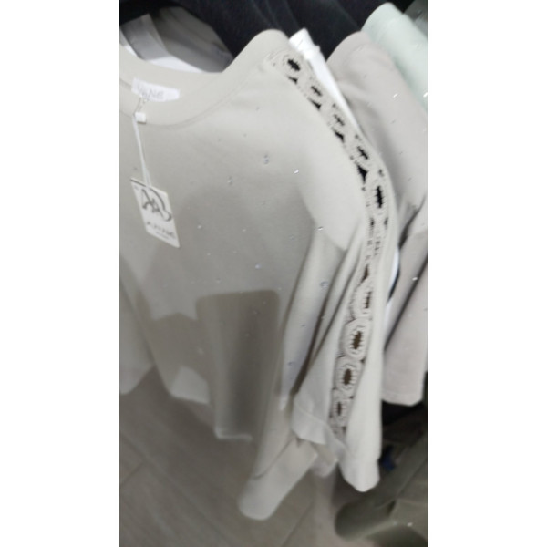 6051# микс цветов женская футболка (хлопок, 20 ед, размеры батал: XL/2XL универсальный) выдача на следующий день Kiss me