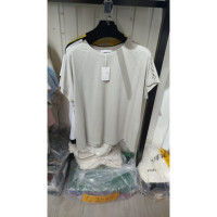 6051# микс цветов женская футболка (хлопок, 20 ед, размеры батал: XL/2XL универсальный) выдача на следующий день Kiss me