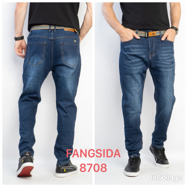 Чоловічі джинси Fangsida сині (1164284)