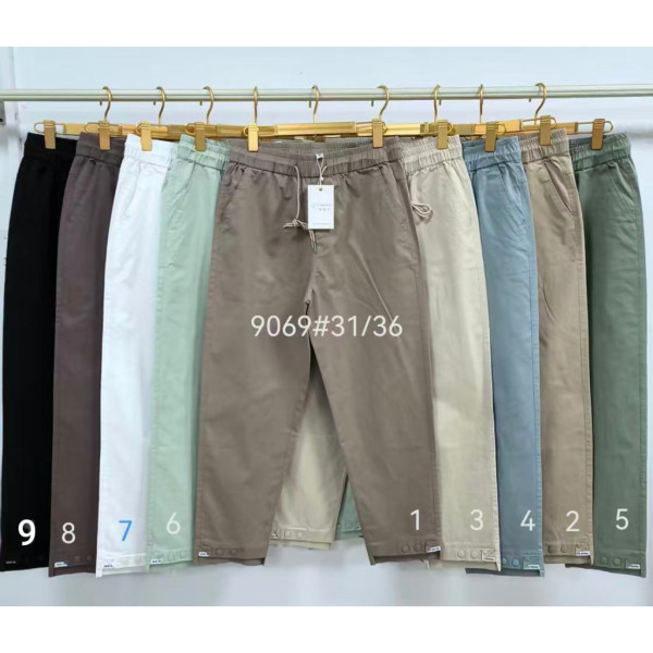 9069# выбор цвета женские брюки (6 ед, размеры батал: 31-36) выдача на следующий день Брюки