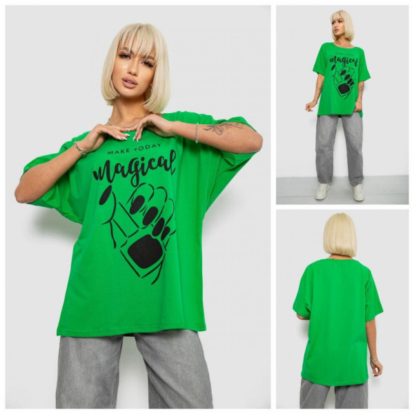 6605# выбор цвета женская футболка (4 ед, размеры батал: 2XL-4XL) выдача на следующий день Футболка