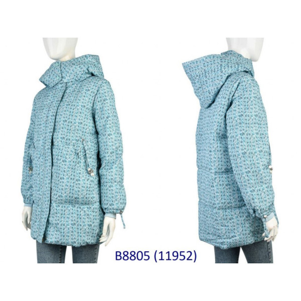 8805* выбор цвета женская куртка на синтепоне (5 ед, размеры норма: M-L-XL) выдача на следующий день Куртка