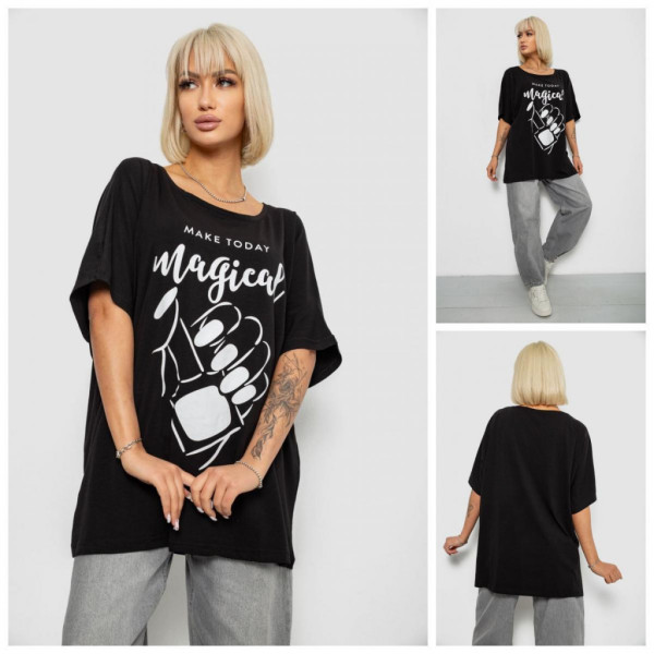 6605# выбор цвета женская футболка (4 ед, размеры батал: 2XL-4XL) выдача на следующий день Футболка