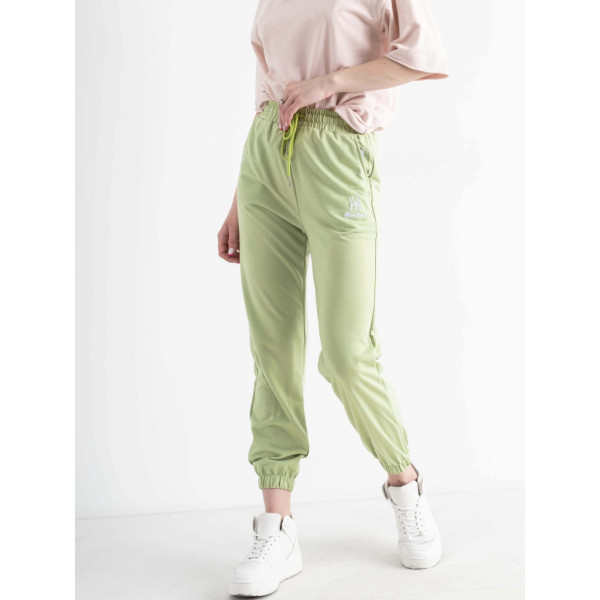 0019-5 оливковые женские спортивные брюки (двунитка, 6 ед. размеры : S. M. L. XL. 2XL. 3XL) X&D