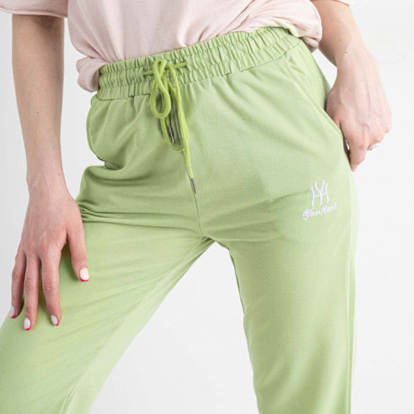 0019-5 оливковые женские спортивные брюки (двунитка, 6 ед. размеры : S. M. L. XL. 2XL. 3XL) X&D