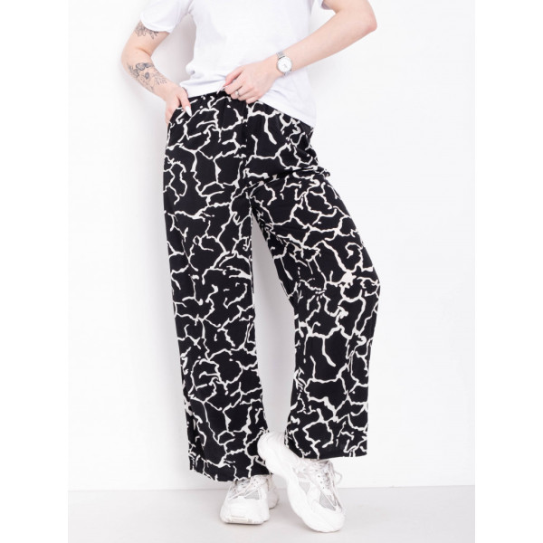 0776-12* черные женские штаны (4 ед. размеры на бирках: XL-4XL, соответствуют норме: S-XL) выдача на следующий день Спортивные штаны