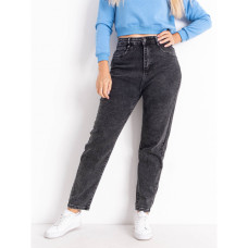 2067-2 / темно-сірі жіночі джинси (VINDASION, стрейчові, 2 од. розміри батал: 30. 31) Vindasion