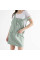 0899-72 XINYUE ОЛИВКОВИЙ комплект із сарафану та футболки (3 од.розміри: M.L.XL) Xinyue