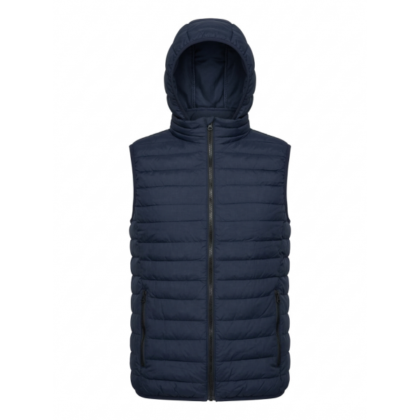 0566-2 синяя мужская жилетка (синтепон, карман на змейке, 5 ед. размеры норма: M. L. XL. 2XL. 3XL) Жилетка