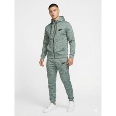 4961-7 зеленый мужской спортивный костюм (двухнитка, кофта на змейке, с капюшоном, 5ед, размеры норма: 46, 48, 50, 52, 54) Спортивный костюм