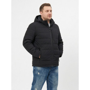 2375-14 Чоловіча куртка чорна (1165806)