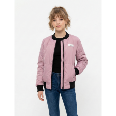 0497-23 рожева підліткова куртка (5'TH AVENUE, синтепон, 3 од. розміри підліток: 36, 38, 40) 5`th Avenue