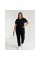 0367-1 черный женский костюм-двойка (футболка + штаны) (5'TH AVENUE, турецкий хлопок, 3 ед. размеры полубатал: 48. 50. 52) 5`th Avenue