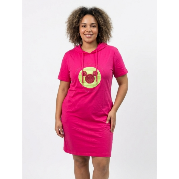 0802-3 микс расцветок женская туника с камнями (Nana. капюшон, карманы, 8 ед. универсальный полубатальный размер: 48-52) Nana