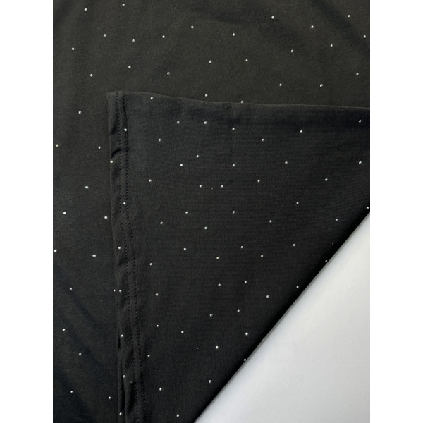 0367-1 черный женский костюм-двойка (футболка + штаны) (5'TH AVENUE, турецкий хлопок, 3 ед. размеры полубатал: 48. 50. 52) 5`th Avenue