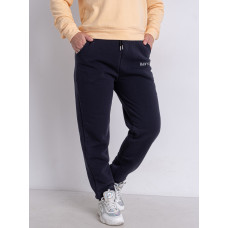 9996-2 сині жіночі спортивні штани (AOLONG. технітка на флісі, не кашлатиться, 5 од., розміри напівбатал: XL. 2XL. 3XL. 4XL. 5XL)