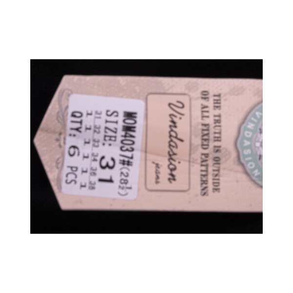 4037 * черные женские джинсы (VINDASION, стрейчевые, 6 ед. размеры батал: 31. 32. 33. 34. 36. 38) выдача на следующий день