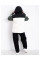 2305-10 белая женская жилетка (синтепон, 5 ед. размеры полубатал:L. XL. 2XL. 3XL. 4XL)