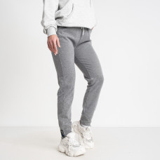 1811-63 світло-сірі жіночі спортивні штани (на манжеті, не кашлатаються, 3 од. розміри норма: S. S. XL)