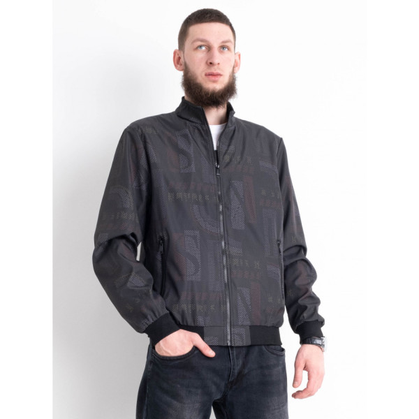 0080 сіра чоловіча куртка-бомбер (6 од. розміри норма: 48. 50. 52. 54. 56. 58)