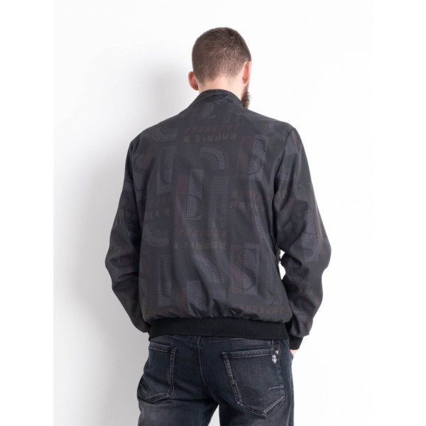 0080 сіра чоловіча куртка-бомбер (6 од. розміри норма: 48. 50. 52. 54. 56. 58)