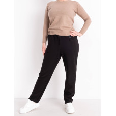 2065-1 *чорні жіночі спортивні штани (не кошлатяться, фліс, 5 од. розміри на бирках: 2XL-6XL, відповідають напівбаталу: L-4XL) видача наступного дня